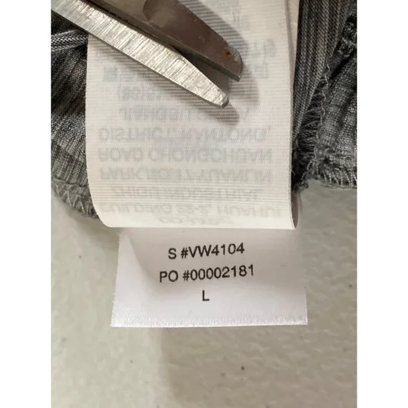 NWT Vuori Large Lux Crew Jumpsuit Short Sleeve Pockets Mallorca Gray MSRP$138 - Picture 9 of 16